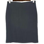 Ann Taylor Gray Silk Pencil Knee Length Skirt 2 Photo 0