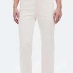 Madewell  90’s Straight Crop White Jeans Size 28 Photo 0
