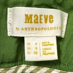 Maeve  x Anthropologie Green High Rise Linen Blend Naomi Pants Size 0 Photo 9