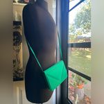 Jim Thompson Vintage green pleated silk square evening cocktail shoulder purse Photo 13
