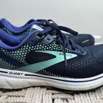 Brooks : Dark Purple and Mint Sneaker Photo 1
