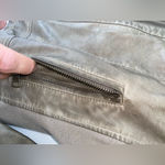 Sebby Collection jacket, distressed faux leather zip Photo 9