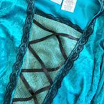 Charades Renaissance Queen Costume Blue Velvet Gown and Headpiece NEW IN PACKAGE Size XS Photo 8