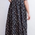 Baltic Born  Lotta Black Floral Smocked Dress XS Photo 0