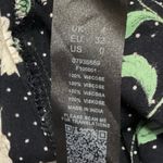 ASOS Collusion Black Floral Dotted Long Sleeve Sweetheart Smocked Mini Dress 0 Photo 4