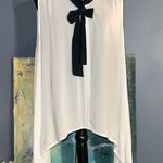 Elle  Size XL Sleeveless Asymmetrical Blouse Photo 0