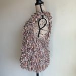 Anthropologie  Hand Knit By Dollie Loop Fringe Vest Photo 7