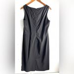 Talbots  8 Workwear Fitted Black Mini Dress - Funeral Photo 1