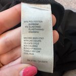 Rafaella NWT  Sportswear‎ Black Short Sleeve Scrunched V-Neck Top Size Small Photo 7