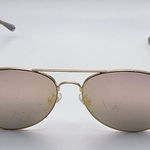 Sojos  Gold & Pink Reflective Lense Sunglasses Photo 0
