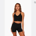 Set Active  Red Sculptflex Set Sports Bra Leggings Matching Set Workout Pilates Photo 1