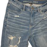 American Eagle Dream Jean High Rise Jegging frayed Size 6 Photo 2