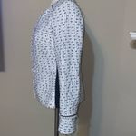 Karl Lagerfeld Paris White Fringe-Trimmed Tweed Zip Up Jacket Size Small Photo 5