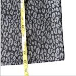 Black Saks Fifth Avenue Animal Print Casual Skirt Size Medium Photo 8