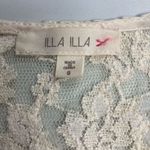 Illa Illa ‎ Women’s Floral Lace Cream Dress Size Small Photo 6