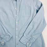 Tommy Hilfiger ‎ Womens XXL Classic Fit Long Sleeve Button Down Shirt Blue Photo 2