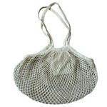 Adidas Reusable Eco Cotton Mesh Bohemian Coastal Vintage Rare Grocery Bag with z Photo 3