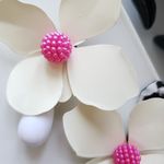 ZARA New!  Big Flower Earrings Photo 9