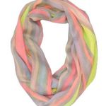 infinity Capelli Neon Coral Summer Stripe  Scarf Photo 0