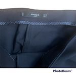 Mango  Basics Black Tailored Ankle Pants Size 8 Stretch Office Work Trousers Photo 1