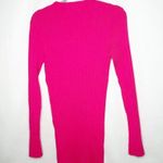 Adam Lippes  Pink Long Sleeve Sweater Dress in XL Photo 6