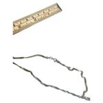 Boy charm necklace pendant 925 marking boy with overalls Silver Photo 6