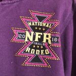 2016 NFR national finals rodeo hoodie zip up Size 4 Photo 3