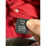 Universal Standard NWT Red Seine High Rise Skinny Jeans 27” Scooter Size 40 Photo 9