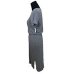 Old Navy  heather gray normcore modest midi t shirt dress Photo 1