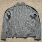 J.Crew  Ribbed Mockneck Sweater Size Small Supersoft Yarn Alpaca Merino wool Photo 5