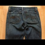 Arden B blue prep denim straight leg cuffed jeans size 27 women’s casual Photo 3