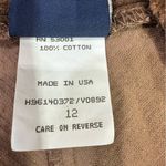 Ivy Collectibles Brown Corduroy Skort Shorts Cottagecore NEW Size 12 Photo 10