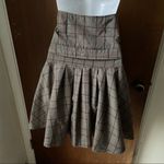 Plaid academia Steampunk skirt Brown Size XS Photo 3
