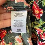 Leith  Nordstrom Green & Pink Floral Midi Dress Size Small Photo 6