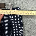 The Limited  Pencil Skirt Women 6 Navy White Polka Dot Pockets‎ Office Preppy Photo 3