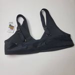 Time & Tru NWT  Medium 8/10 Black Swimsuit Top Photo 2