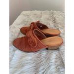 American Eagle Outfitters Womens Shoes Clogs Heels Size 8 Corduroy Bows Brown Photo 7