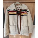 Pendleton Glacier Sunset Meadow Jacket Women’s Small Range Fleece Zip Coat *READ Photo 3