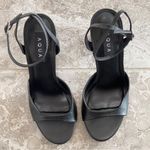 Bloomingdale’s AQUA Jett Ankle Strap High Heel Sandals Black, Size 10 NEW in Box Black Photo 9