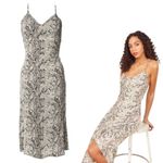 Reformation  MIDI LENGTH ANIMAL ALL‎ OVER PRINT DRESS X SMALL EUC Photo 2