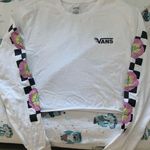 Vans Long Sleeve Cropped Tee Photo 0