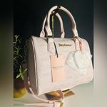 Juicy Couture Fame Pink Satchel W/Charm And Crossbody Strap Photo 2