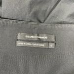 Club Monaco Black Knee Length Double Slit Pencil Skirt - Size 6 - Wide Waistband Photo 3