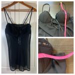 Apt. 9 Coquette Sheer Lace Babydoll‎ Sexy Lingerie Dress Womens XL Black Padded  Photo 1