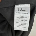 Lulus NEW  Summer Invite Black Tie Strap Tiered Midi Dress Cocktail Party XL Photo 8