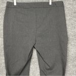Nanette Lepore Nanette  Pants Womens XL Grey Heather Knit Pull On Flat Front. NWT Photo 3