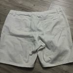 Michael Kors  women’s white denim Bermuda shorts 8” inseam Size 14 Photo 6