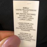 Lucky Brand  Black rose floral babydoll chiffon top‎ Photo 5