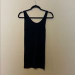 Vince ‎ Favorite Black Ribbed Pima Cotton Modal Tank Top Size Large Photo 5