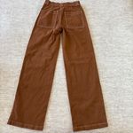 Madewell NWOT‎  Jeans Womens Size 23 Emmett Wide-Leg Boho Dried Acorn Pants Photo 4